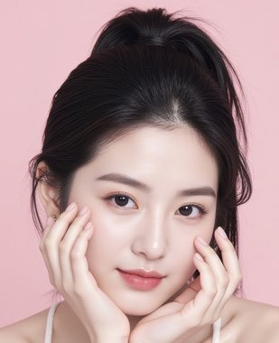 더블 고정 자연유착 매몰쌍꺼풀 모델